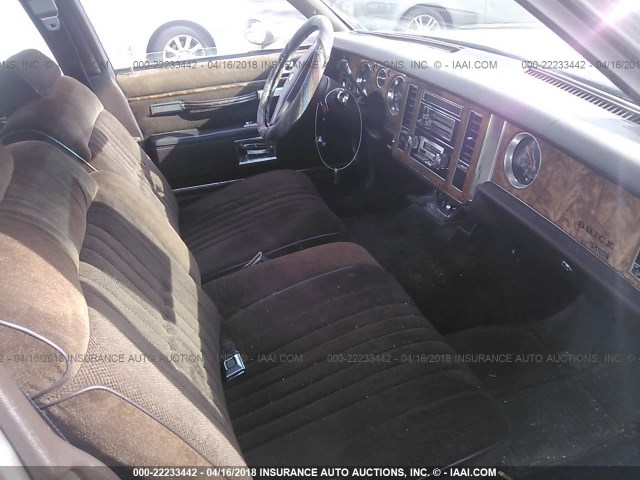 1G4AN69Y6DX488591 - 1983 BUICK LESABRE CUSTOM BROWN photo 5