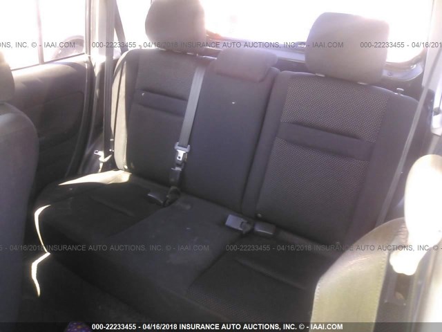 JTLKT324854027033 - 2005 TOYOTA SCION XB GRAY photo 8