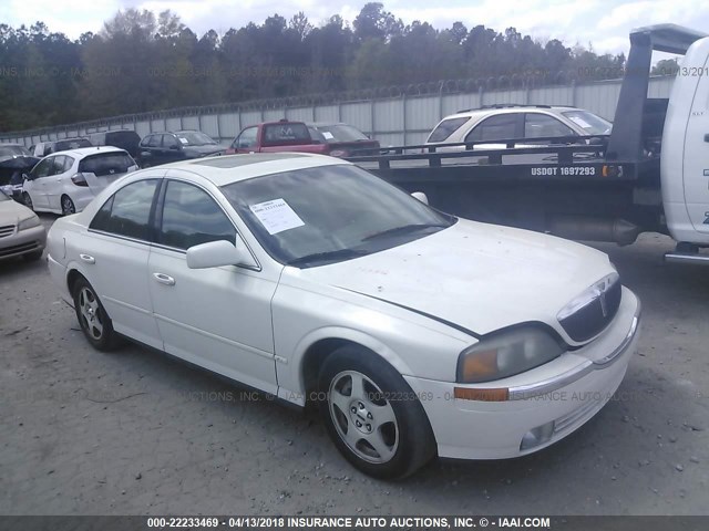 1LNHM86S71Y645225 - 2001 LINCOLN LS 白色 照片 1