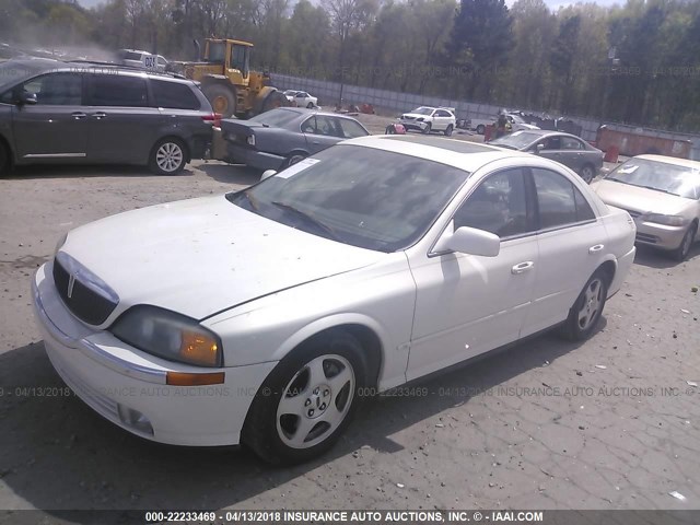 1LNHM86S71Y645225 - 2001 LINCOLN LS 白色 照片 2