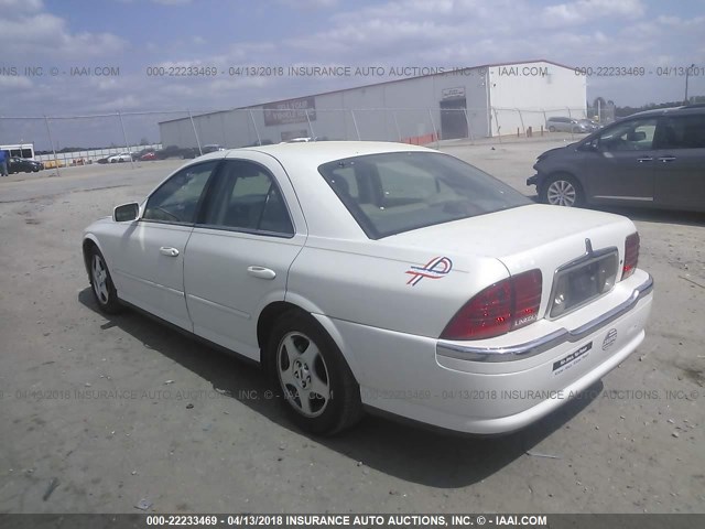 1LNHM86S71Y645225 - 2001 LINCOLN LS 白色 照片 3
