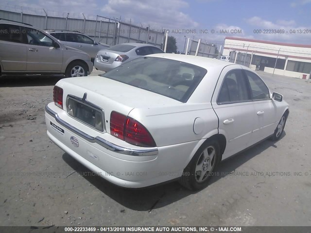 1LNHM86S71Y645225 - 2001 LINCOLN LS 白色 照片 4
