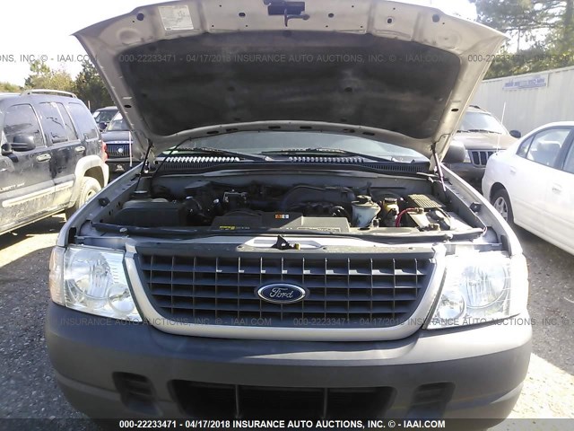 1FMZU62K94ZA14571 - 2004 FORD EXPLORER XLS/XLS SPORT GRAY photo 10