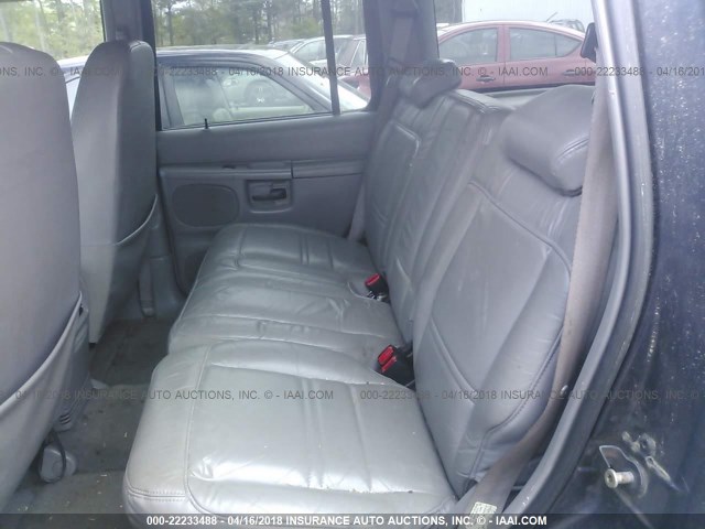 4M2ZU66E0YUJ22566 - 2000 MERCURY MOUNTAINEER  ლურჯი ფოტო 8