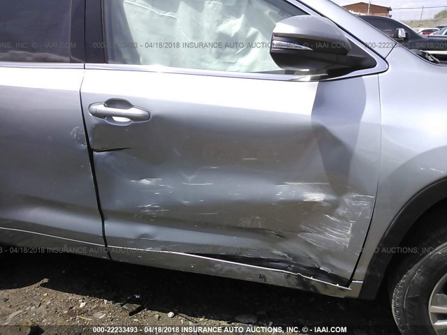 5TDKKRFHXES016876 - 2014 TOYOTA HIGHLANDER XLE ვერცხლისფერი ფოტო 6