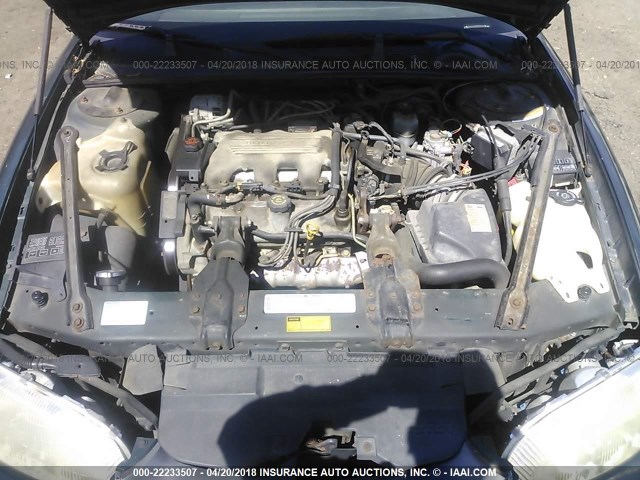 2G1WW12M5X9263124 - 1999 CHEVROLET MONTE CARLO LS მწვანე ფოტო 10