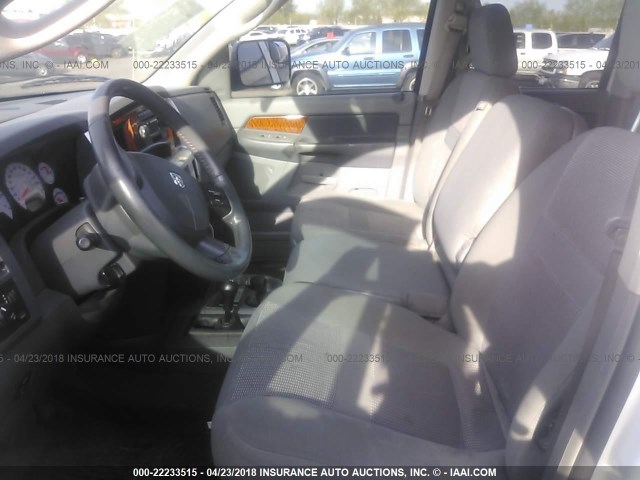 3D7KS28D97G743760 - 2007 DODGE RAM 2500 ST/SLT 白色 照片 5