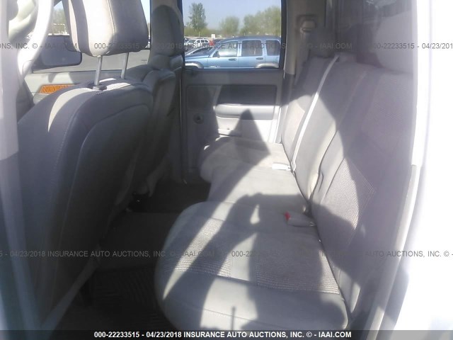 3D7KS28D97G743760 - 2007 DODGE RAM 2500 ST/SLT 白色 照片 8