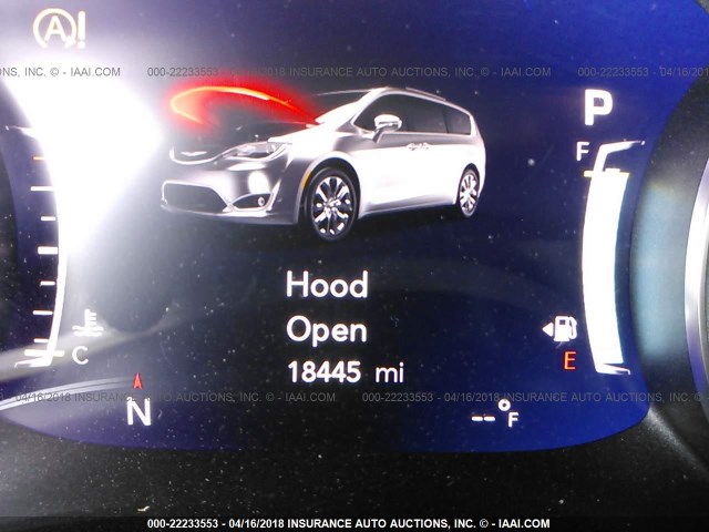 2C4RC1EG6HR727431 - 2017 CHRYSLER PACIFICA TOURING L PLUS SILVER photo 7