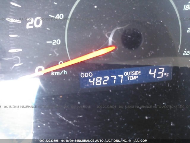 4T1BE46K58U247864 - 2008 TOYOTA CAMRY CE/LE/XLE/SE BLUE photo 7