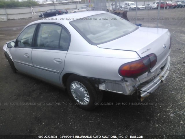 1G1ND52J73M618354 - 2003 CHEVROLET MALIBU SILVER photo 3