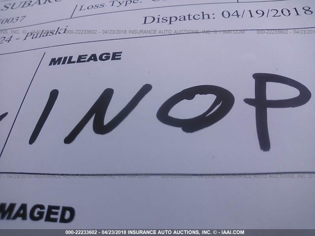 JF1SF656X2H750037 - 2002 SUBARU FORESTER S SILVER photo 7