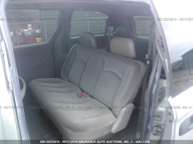 1D4GP24363B188934 - 2003 DODGE GRAND CARAVAN SE SILVER photo 8