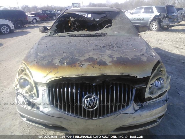 1G4HC5EM4AU102457 - 2010 BUICK LUCERNE CXL SILVER photo 6