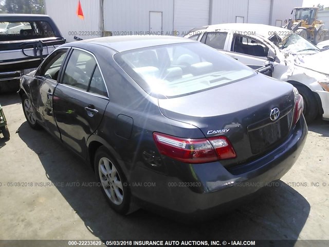 4T1BE46KX8U744537 - 2008 TOYOTA CAMRY CE/LE/XLE/SE GRAY photo 3