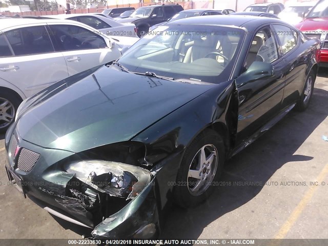 2G2WS522941262498 - 2004 PONTIAC GRAND PRIX GT2 GREEN photo 2