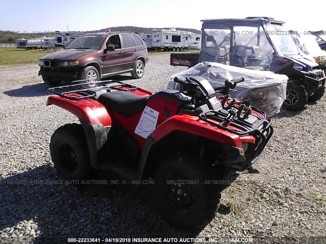 1HFTE3920G4202821 - 2016 HONDA TRX420 TE RED photo 1