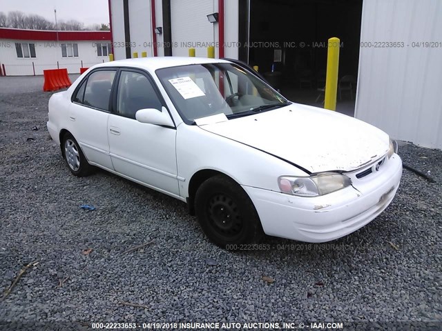 2T1BR12EXXC101477 - 1999 TOYOTA COROLLA VE/CE/LE WHITE photo 1