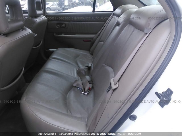 2G4WF521431267951 - 2003 BUICK REGAL GS WHITE photo 8
