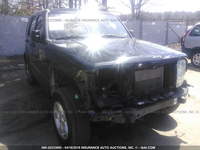 1C4PJMAK8CW103364 - 2012 JEEP LIBERTY SPORT 黑色 照片 6