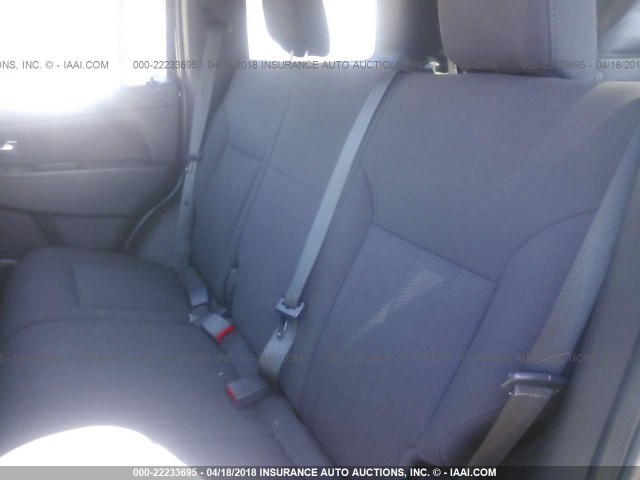 1C4PJMAK8CW103364 - 2012 JEEP LIBERTY SPORT 黑色 照片 8