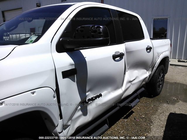 5TFDW5F16FX485760 - 2015 TOYOTA Tundra CREWMAX SR5/TRD PRO WHITE photo 6