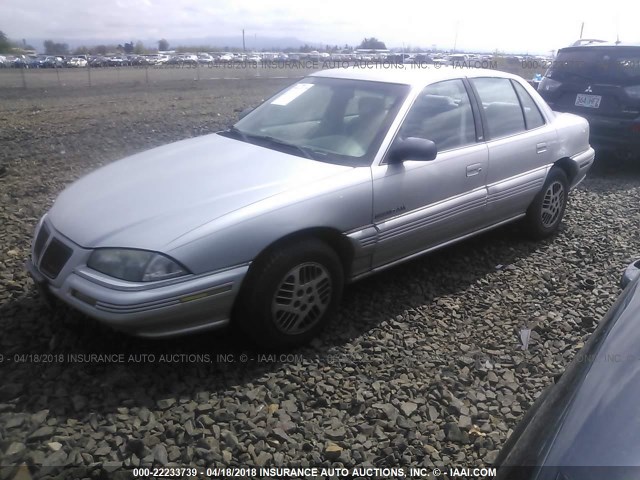 1G2NE543XNC269397 - 1992 PONTIAC GRAND AM SE SILVER photo 2