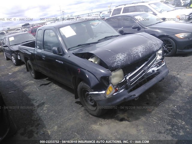 4TAVL52N7VZ291534 - 1997 TOYOTA TACOMA XTRACAB BLACK photo 1