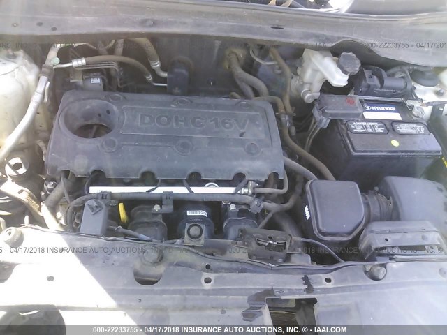 KM8JU3ACXCU386518 - 2012 HYUNDAI TUCSON GLS/LIMITED 白色 照片 10