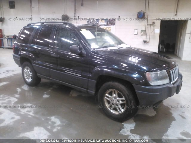 1J4GW48S74C355563 - 2004 JEEP GRAND CHEROKEE LAREDO/COLUMBIA/FREEDOM 黑色 照片 1