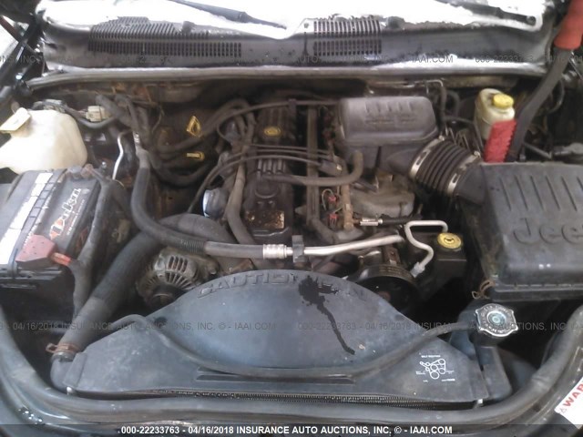 1J4GW48S74C355563 - 2004 JEEP GRAND CHEROKEE LAREDO/COLUMBIA/FREEDOM 黑色 照片 10