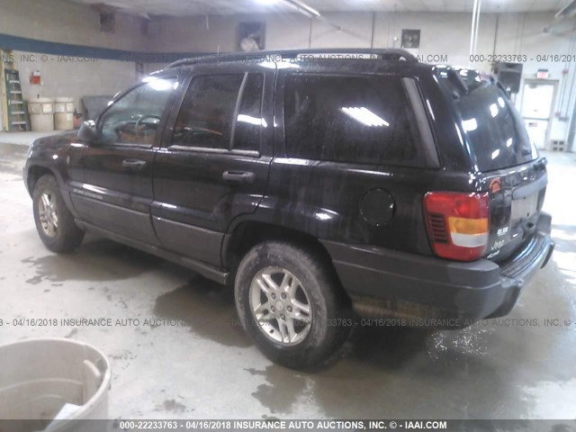 1J4GW48S74C355563 - 2004 JEEP GRAND CHEROKEE LAREDO/COLUMBIA/FREEDOM 黑色 照片 3