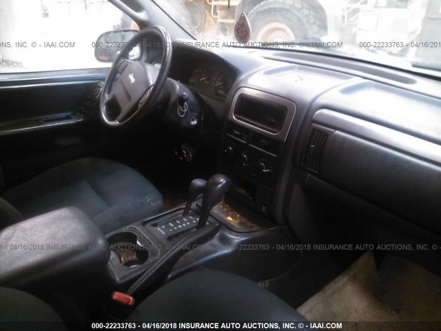 1J4GW48S74C355563 - 2004 JEEP GRAND CHEROKEE LAREDO/COLUMBIA/FREEDOM 黑色 照片 5