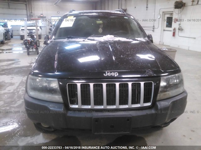 1J4GW48S74C355563 - 2004 JEEP GRAND CHEROKEE LAREDO/COLUMBIA/FREEDOM 黑色 照片 6