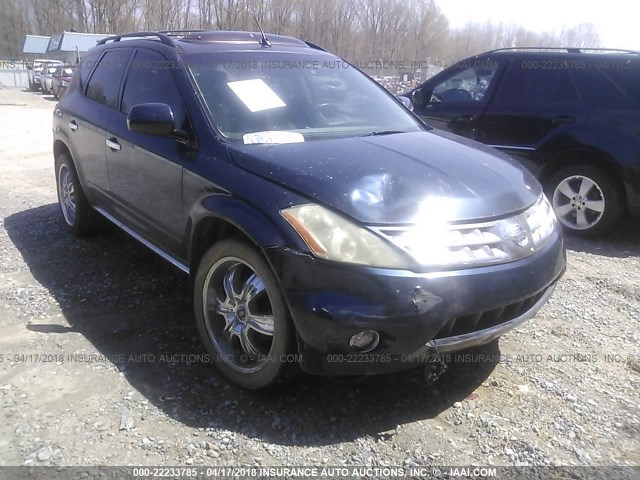 JN8AZ08T66W408702 - 2006 NISSAN MURANO SL/SE/S BLUE photo 6