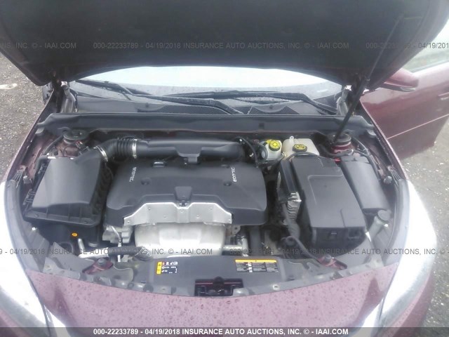 1G11C5SL9FF103707 - 2015 CHEVROLET MALIBU 1LT 栗色 照片 10