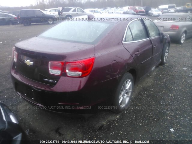 1G11C5SL9FF103707 - 2015 CHEVROLET MALIBU 1LT 栗色 照片 4