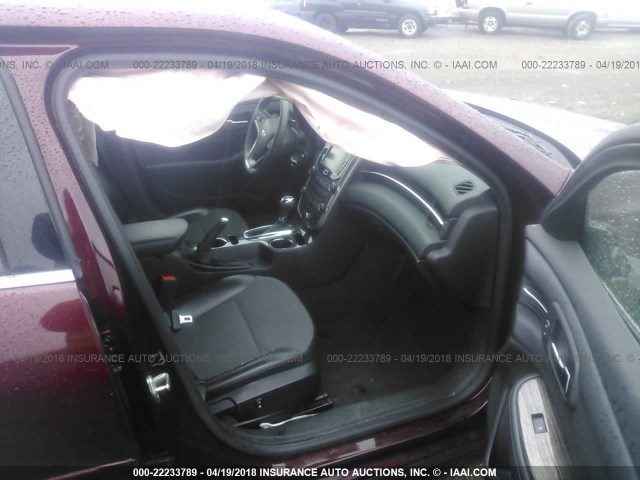 1G11C5SL9FF103707 - 2015 CHEVROLET MALIBU 1LT 栗色 照片 5