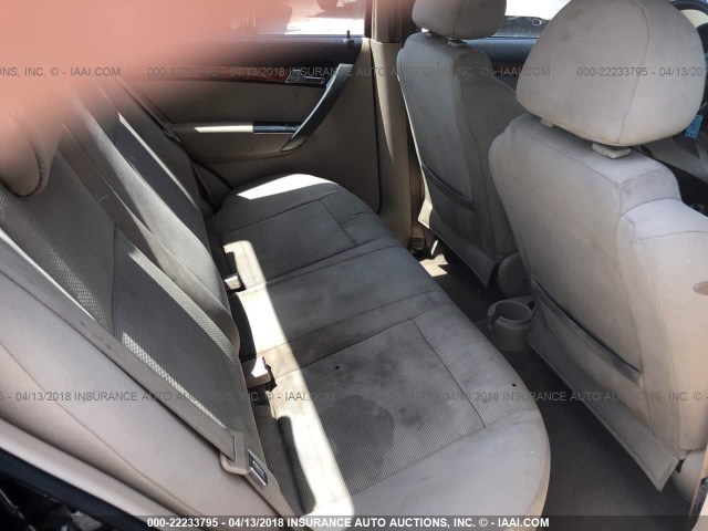 KL1TD56687B100055 - 2007 CHEVROLET AVEO LS 黑色 照片 8