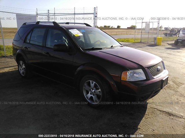 1FMZK03106GA26308 - 2006 FORD FREESTYLE LIMITED MAROON photo 1