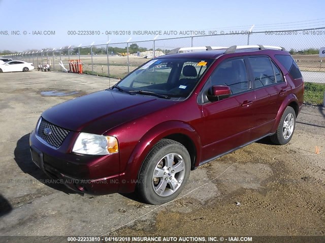 1FMZK03106GA26308 - 2006 FORD FREESTYLE LIMITED MAROON photo 2