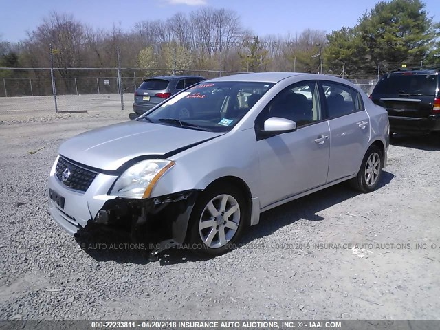 3N1AB61E38L737027 - 2008 NISSAN SENTRA 2.0/2.0S/2.0SL SILVER photo 2