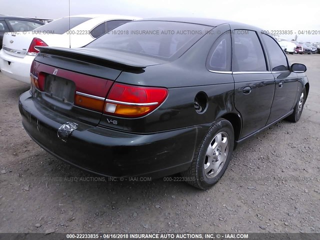 1G8JW52R6YY660739 - 2000 SATURN LS2 GREEN photo 4