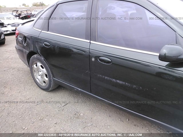 1G8JW52R6YY660739 - 2000 SATURN LS2 GREEN photo 6