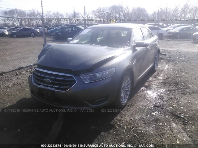 1FAHP2F86DG131444 - 2013 FORD TAURUS LIMITED GRAY photo 2