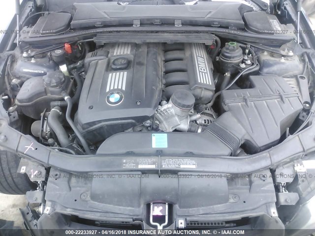 WBAPK5C54AA647202 - 2010 BMW 328 XI SULEV BLUE photo 10