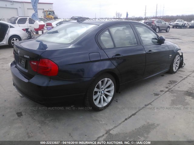 WBAPK5C54AA647202 - 2010 BMW 328 XI SULEV BLUE photo 4