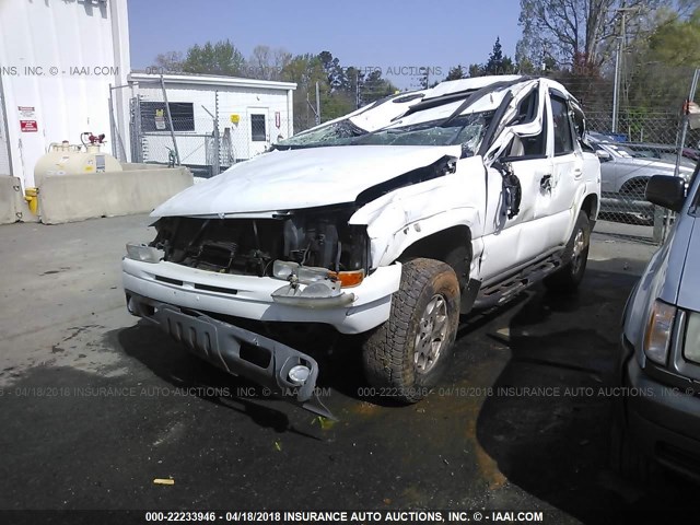 1GNEK13Z03R179597 - 2003 CHEVROLET TAHOE K1500 WHITE photo 2