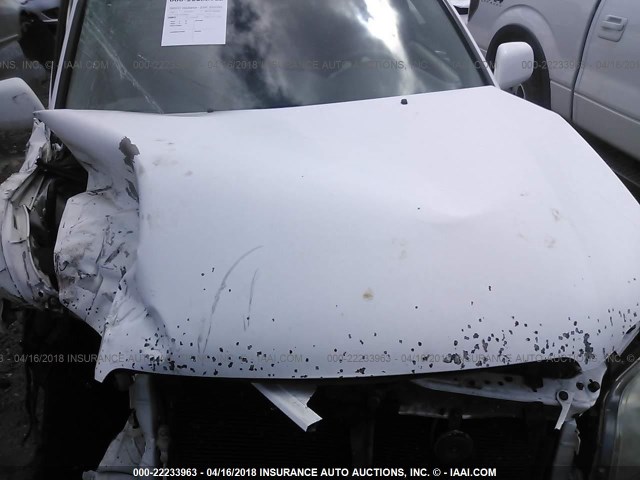 JTEDP21A950088680 - 2005 TOYOTA HIGHLANDER LIMITED WHITE photo 10