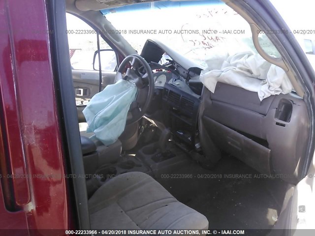 5TEGN92N94Z393774 - 2004 TOYOTA TACOMA DOUBLE CAB PRERUNNER MAROON photo 5